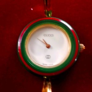 Vintage Gucci interchangeable bezels watch